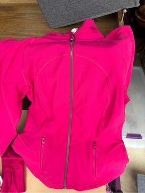 Lululemon Hot Pink Zip-Up Jacket